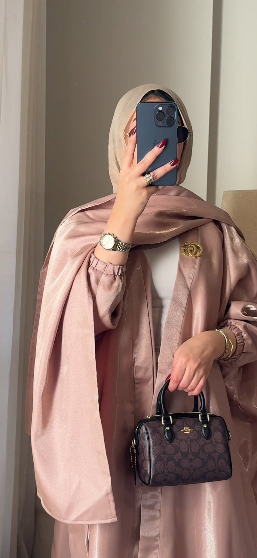 Elegant Mikado Cardigan